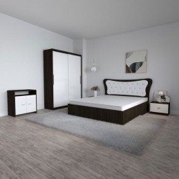 Dormitor Dante Wenge / Alb...