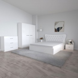 Pat Darius 160x200cm Alb +...