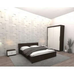 Dormitor Hera Wenge/Alb -...