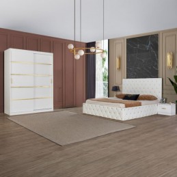 Dormitor Adria Alb, Pat...