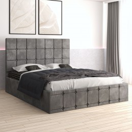 Pat Any03 Gri + Saltea 160x200