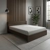 Pat Hera Wenge 160 X 200 + Saltea 20cm Grosime