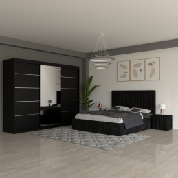 Dormitor Luca Negru cu...