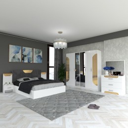 Dormitor Dubai Alb