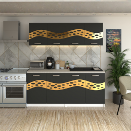 Bucatarie Melissa Gri ( Gold )