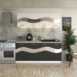 Bucatarie Armonia  Alb cu...