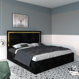 Pat Tapitat Nova Negru +...