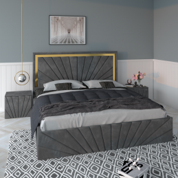 Pat Tapitat Nova Gri cu...