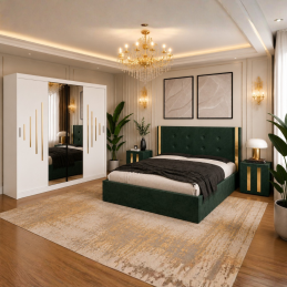 Dormitor Filip Verde Plus