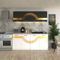 Mobilă Bucătărie Verona | Configurații 1.8m și 2m | Stil Modern